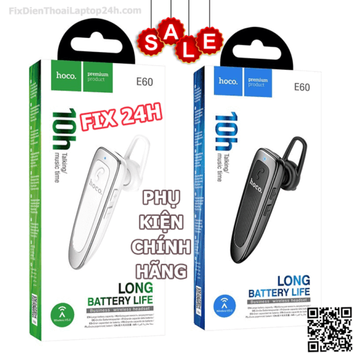 Tai Nghe không dây Hoco E60 Chính Hãng - Âm thanh nghe hay thiết kế tinh tế Pin TRÂU giá tốt