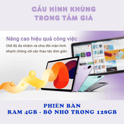Máy tính bảng Xiaomi Redmi Pad SE WiFi 4GB/128GB Chính Hãng GIÁ TỐT
